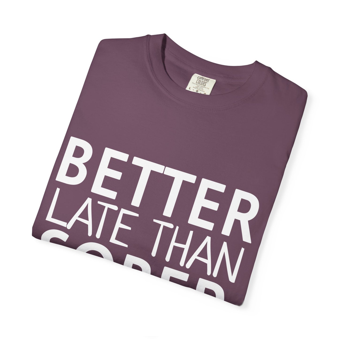Better Late Than Sober T-Shirt
