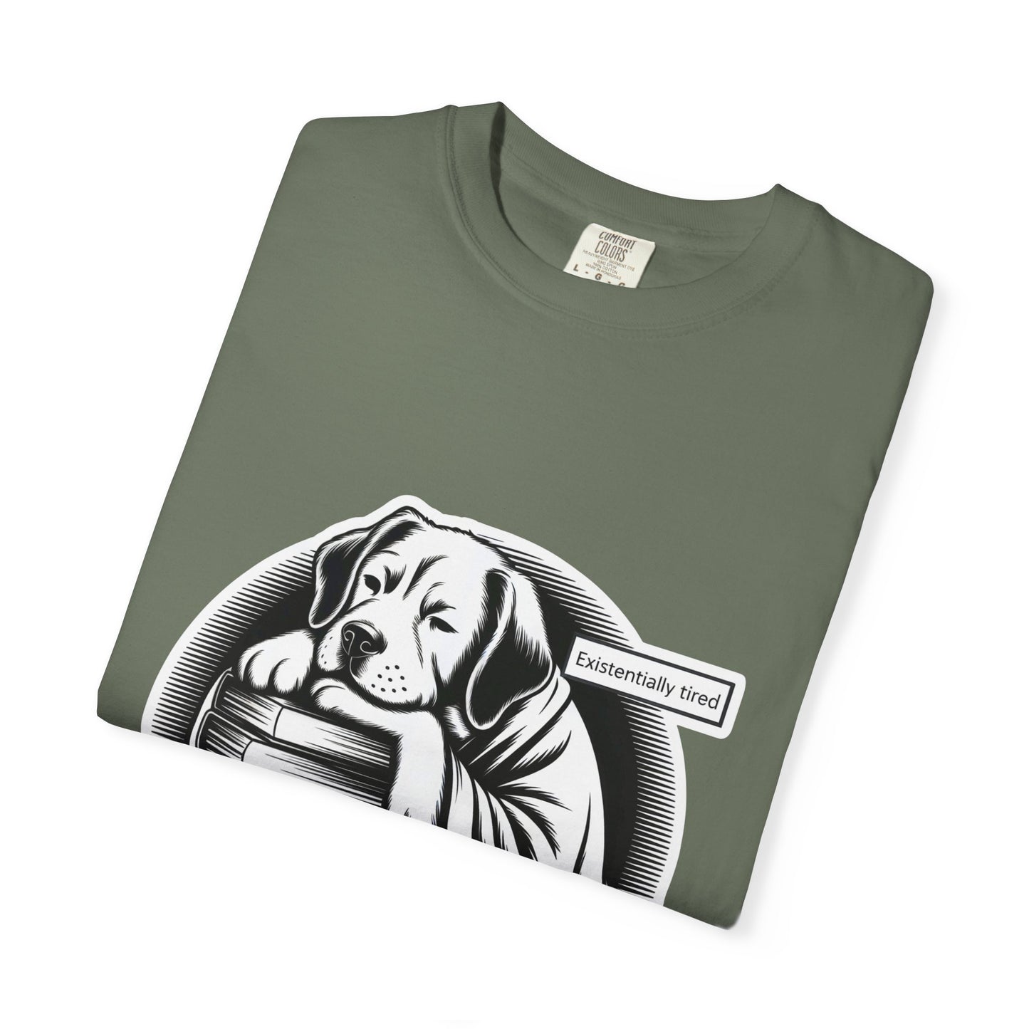 Existentially Tired Dog T-Shirt