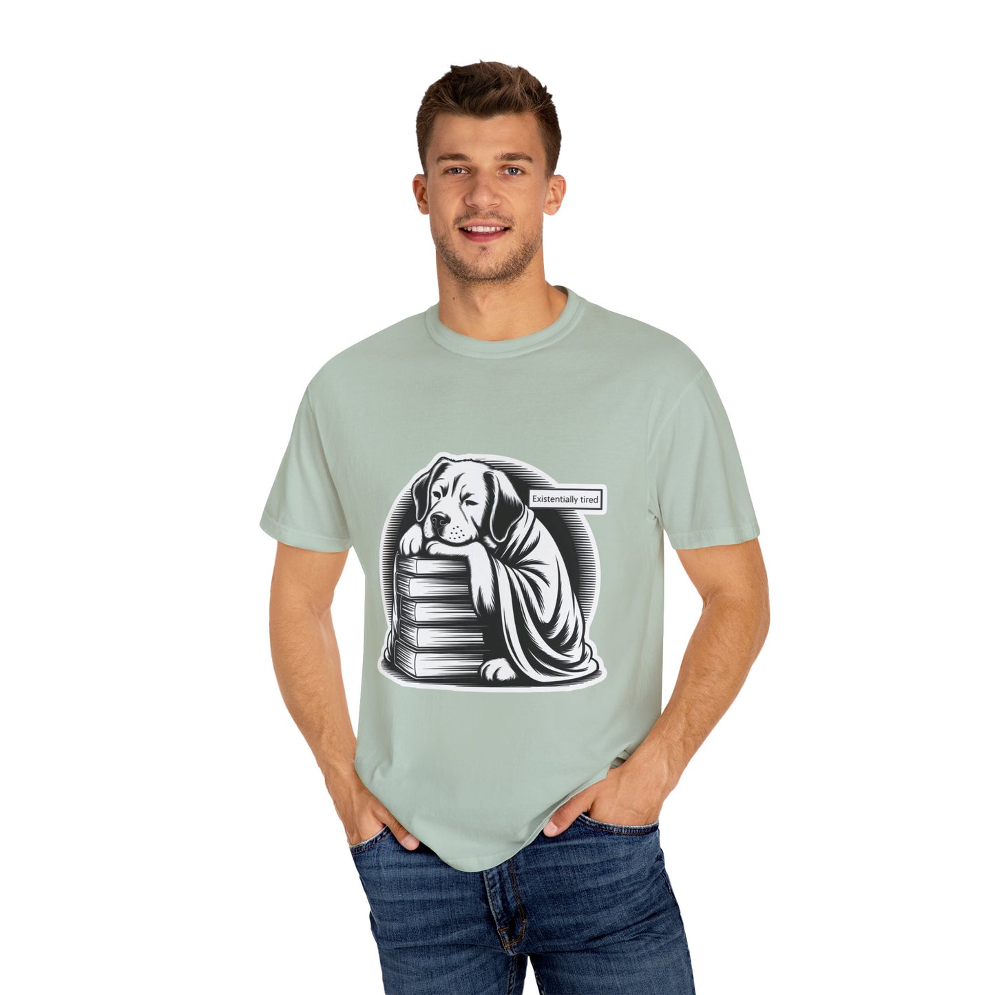 Existentially Tired Dog T-Shirt