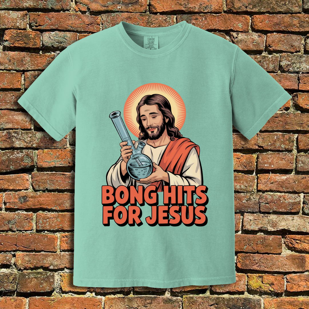 Bong Hits For Jesus T-Shirt