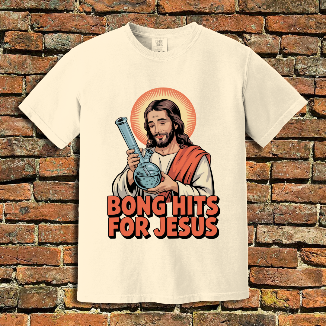 Bong Hits For Jesus T-Shirt