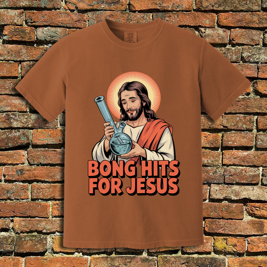 Bong Hits For Jesus T-Shirt