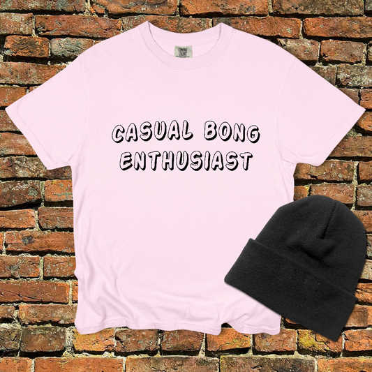 Casual Bong Enthusiast T-Shirt