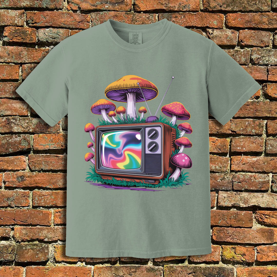 Mushroom TV T-Shirt
