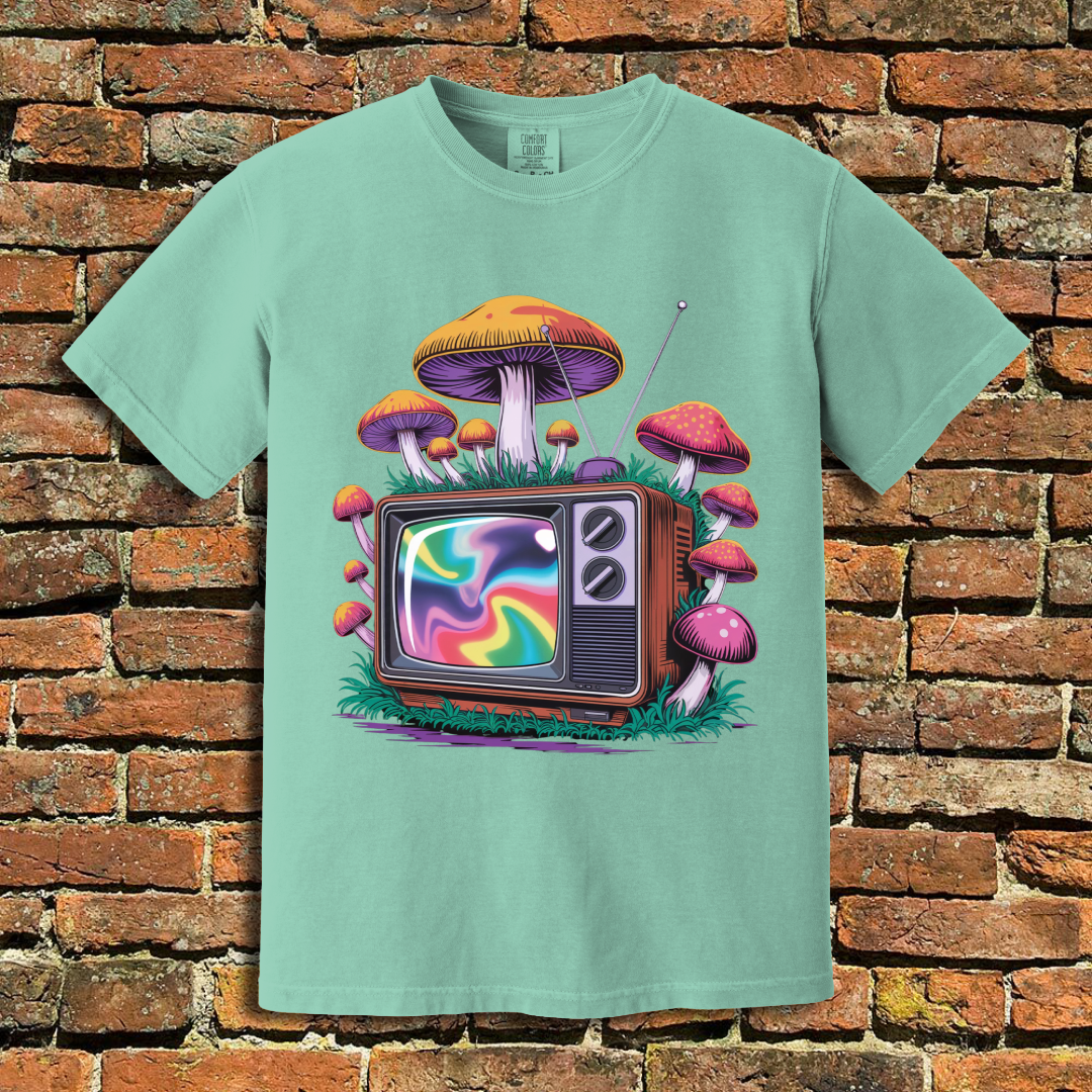 Mushroom TV T-Shirt