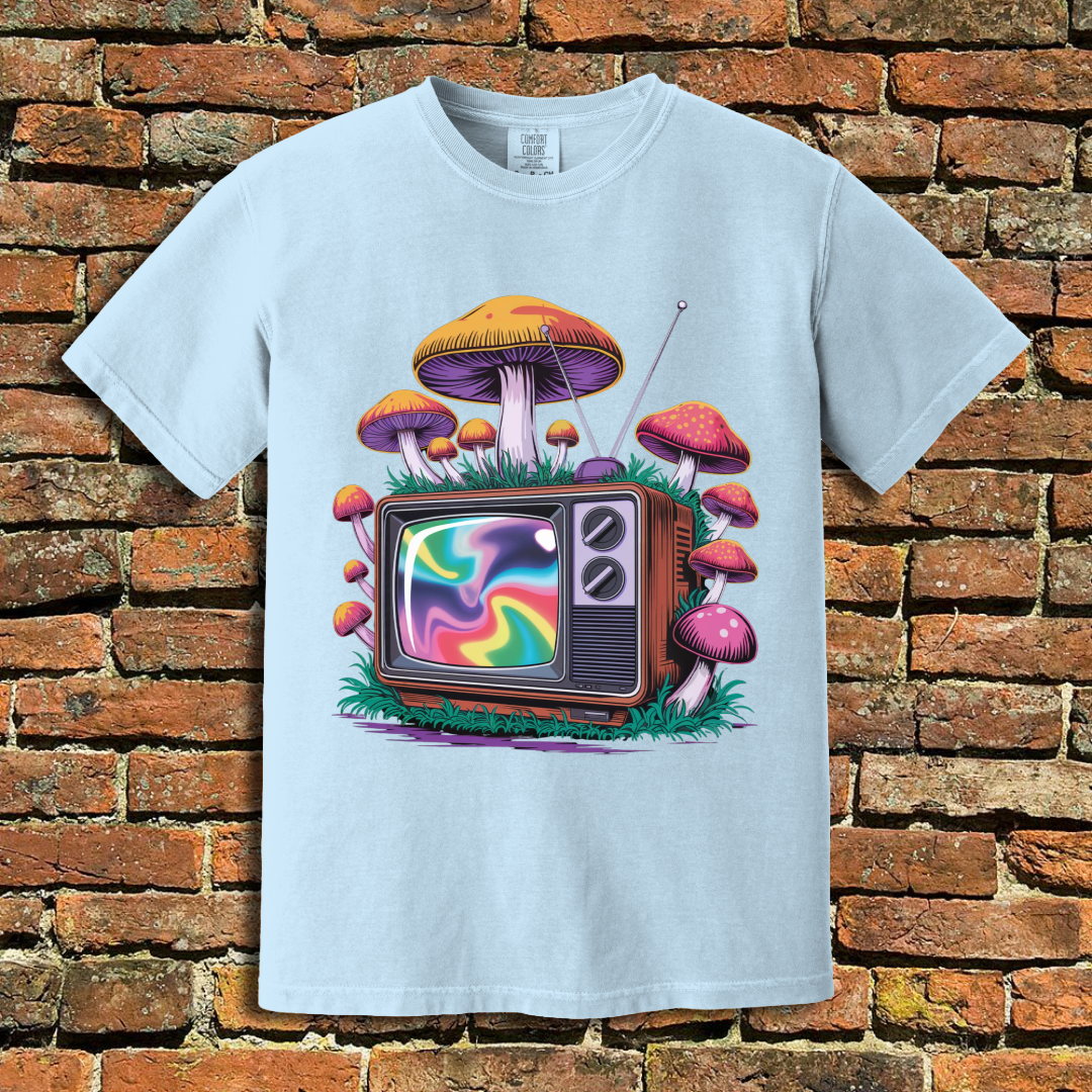 Mushroom TV T-Shirt